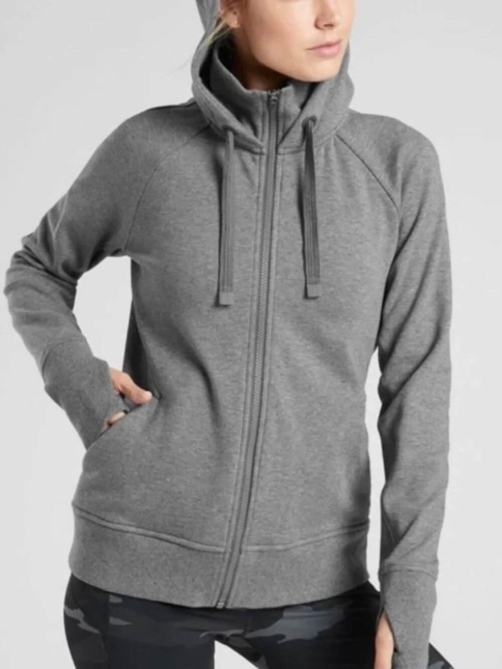 Athleta Triumph Hoodie Gray XL